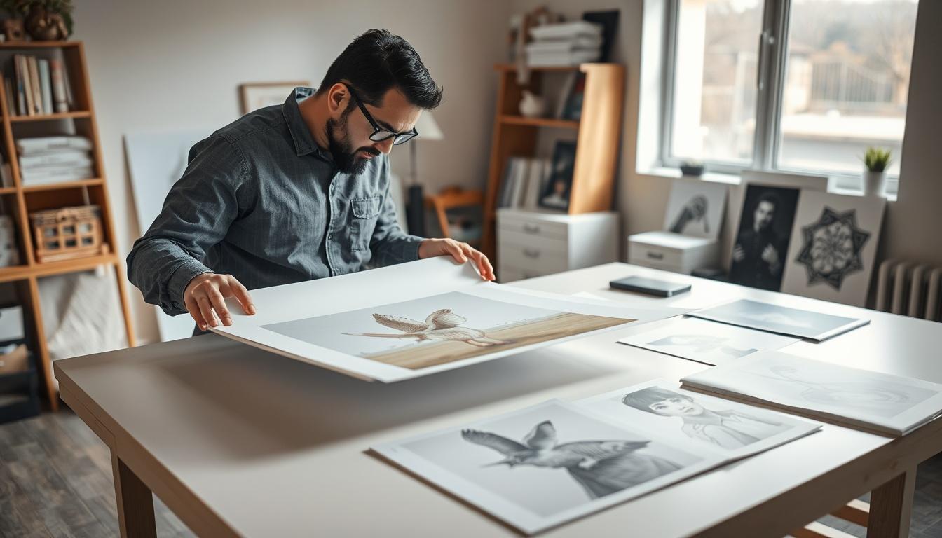 Prints made with careful review